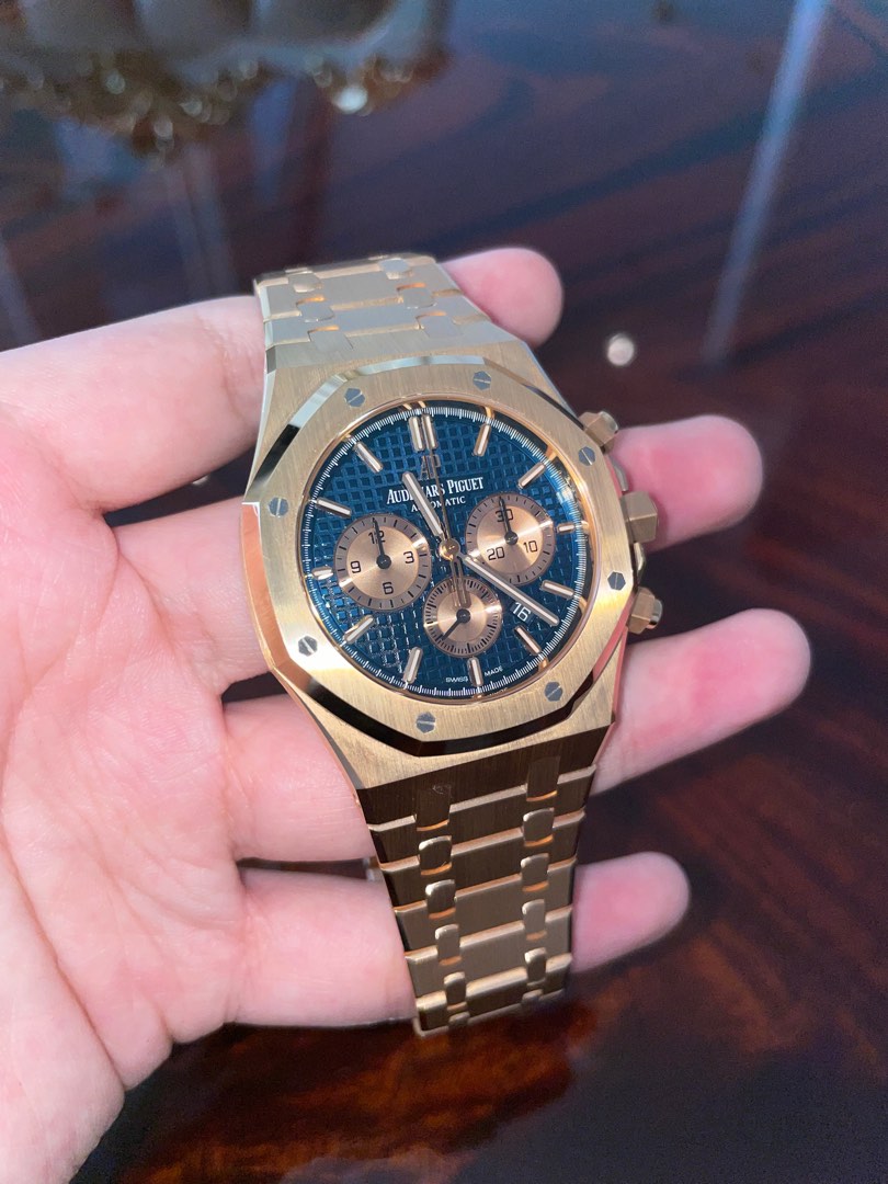 Audemars Piguet Royal Oak Chronograph 26331OR Blue Dial Luxury