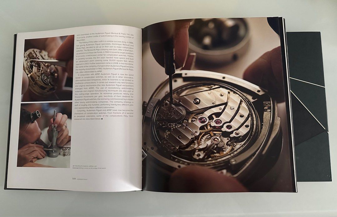 Audemars Piguet watch book, Hobbies & Toys, Memorabilia & Collectibles