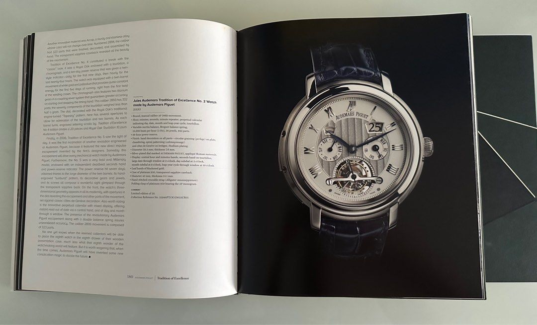 Audemars Piguet watch book, Hobbies & Toys, Memorabilia & Collectibles