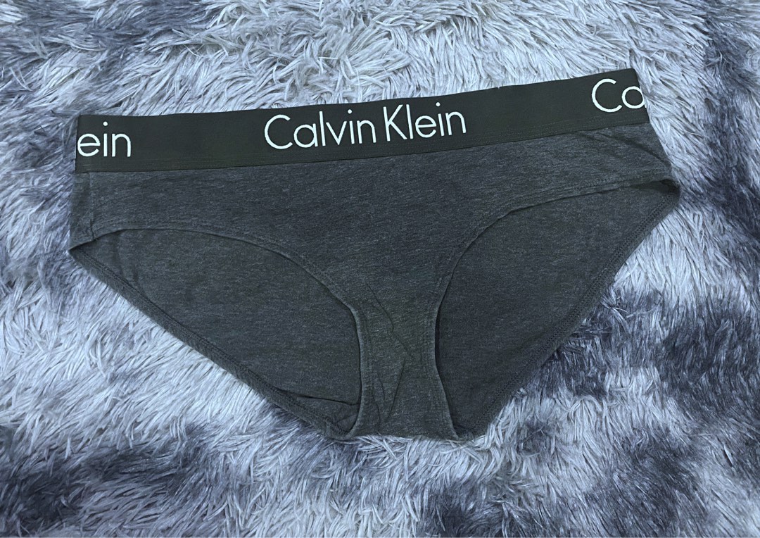 Calvin Klein Thongs Cotton 3 Pack Logo on Band (Pink/Light Gray