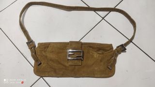 Auth fendi waisbag vtg cordroy