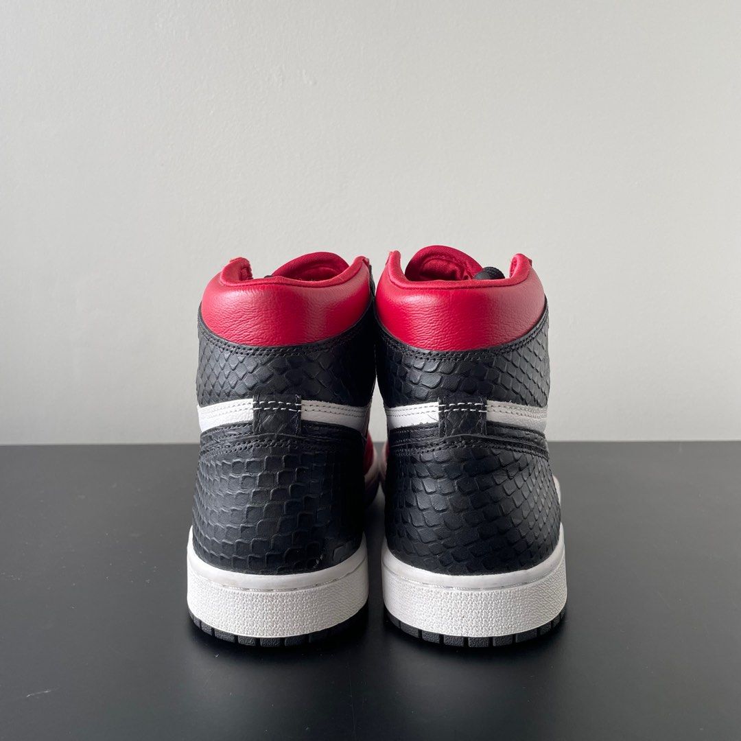 AUTHENTIC Air Jordan 1 High Satin Snake Women s Fashion