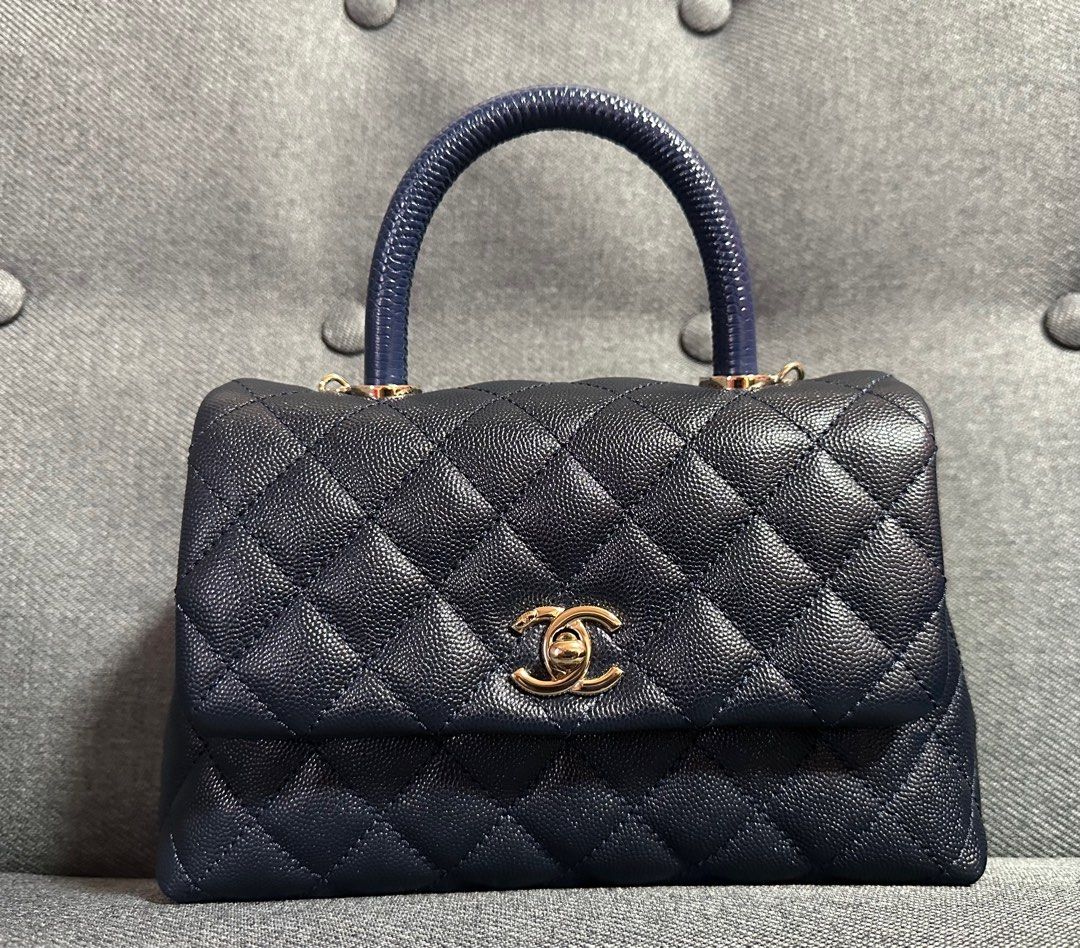 Authentic Chanel Coco Handle Mini/Small, Luxury, Bags & Wallets on
