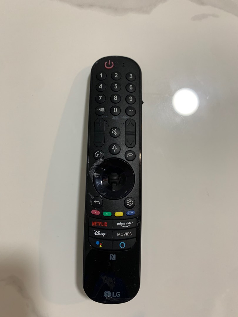Authentic LG smart remote control damaged, TV & Home Appliances, TV