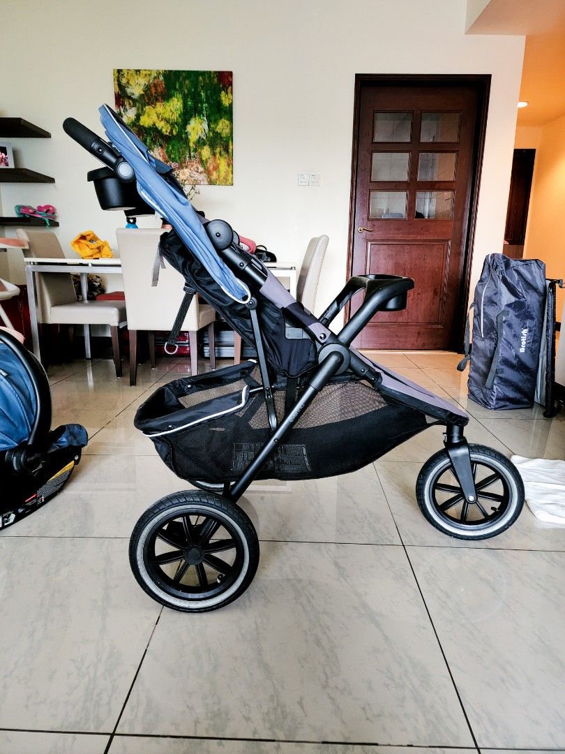 Evenflo folio3 stroll and jog travel system with litemax 35 infant car seat skyline new arrivals