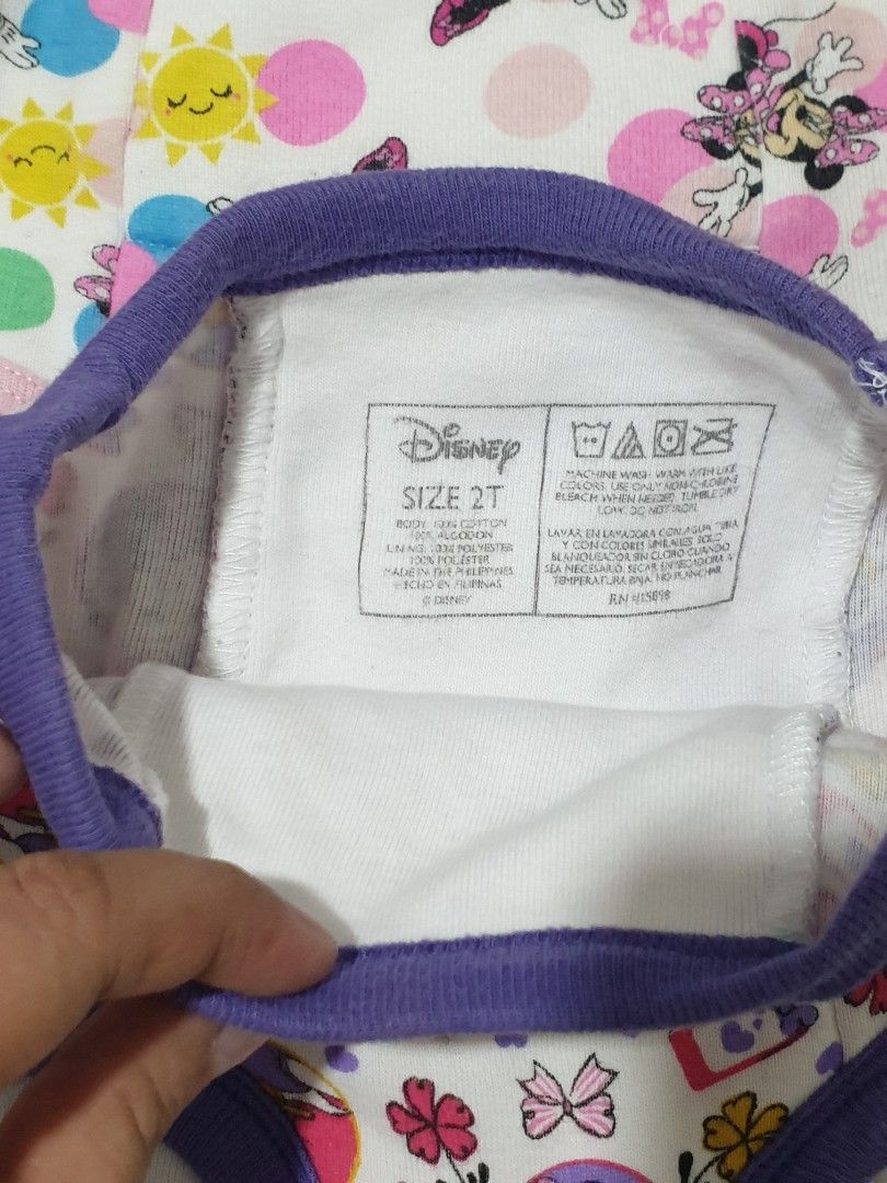 Disney Junior Girls Potty Training Pants Size 2T Minnie Mouse 7 Pack  Underwear