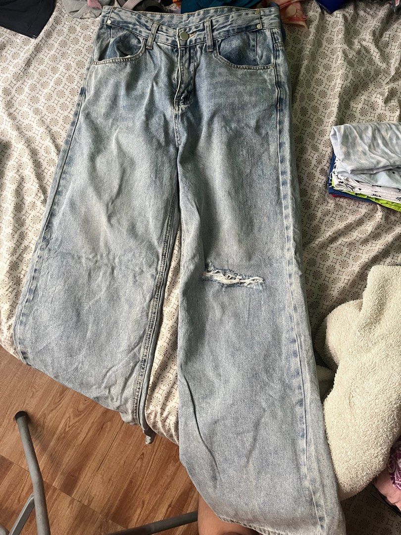 Baggy jeans medida size 31 length 41 Women s Fashion Bottoms