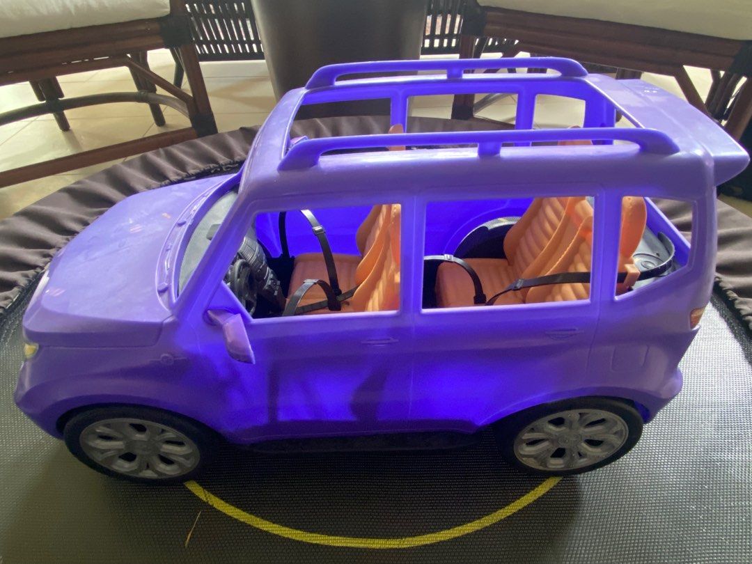 Barbie suv vehicle purple clearance