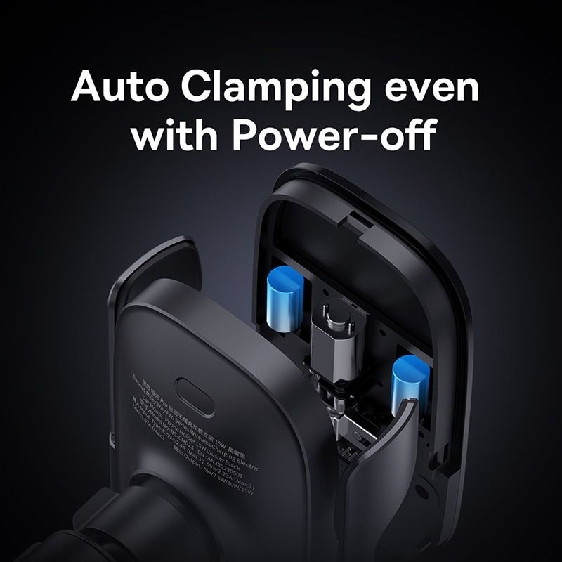 Baseus Automatic Alignment Car Phone Holder Wireless Charger For Samsung  iPhone Xiaomi Phone Holder Car Holder Air Vent Hol, 手提電話, 電話及其他裝置配件,  其他電子周邊配件及產品