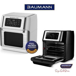Baumann-Multi Air Fryer XR with Rotisserie-7 in 1/ 10L❗(Black )