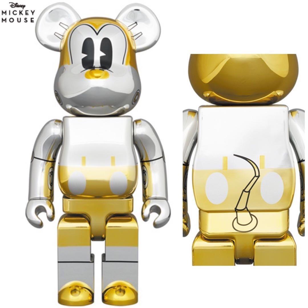 全新現貨正版未開Bearbrick 空山基Future Mickey 2021 1000%, 興趣