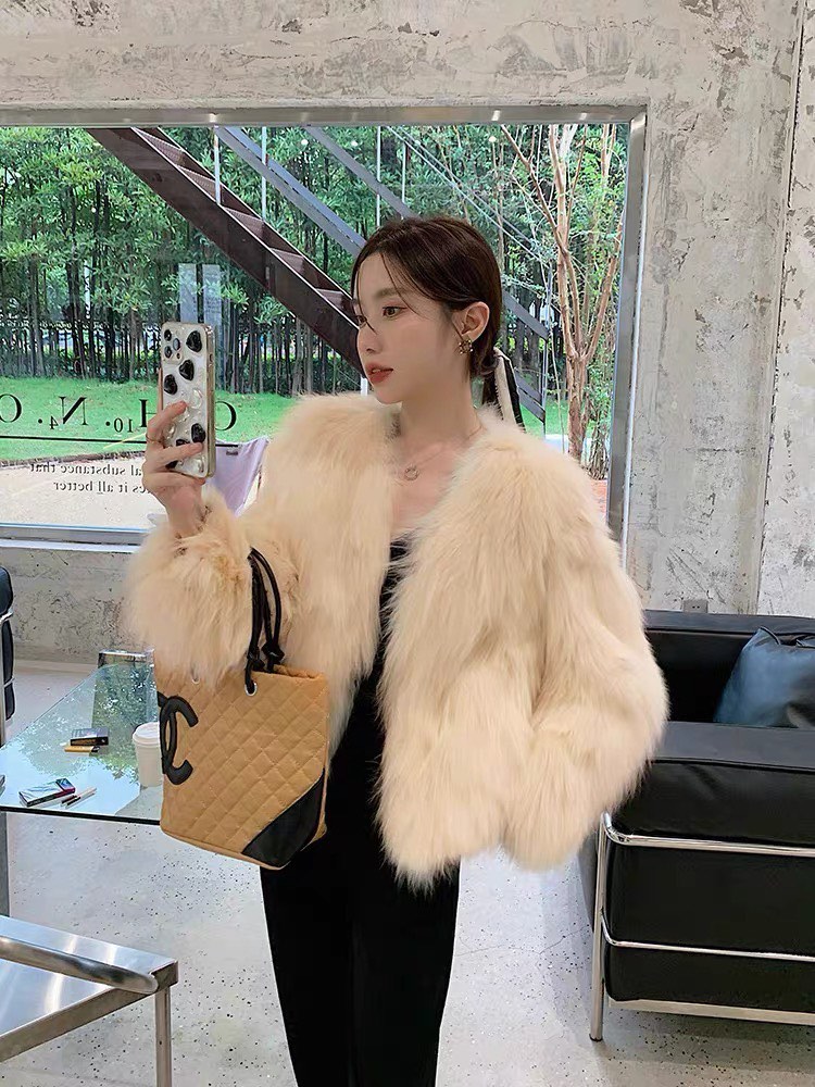 Furry winter coats outlet