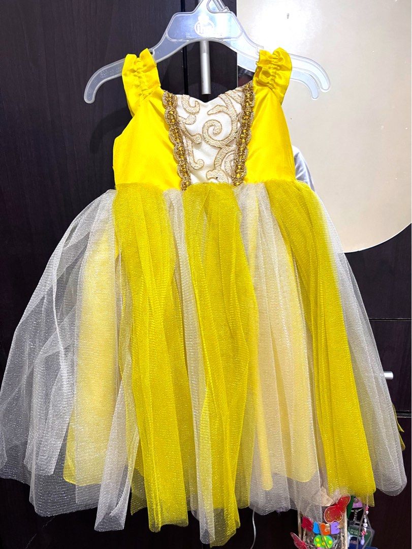 Belle costume (Category: Babies & Kids Fashion) located in Rizal. Submitted by mc_chic (Listing ID 1256509587, Image 1). Description: Belle Gown Can be used as a costume or for a birthday party Brand new great condition Can fit 1-3 years old depending on the size of the child. Original price 1999 .