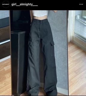 Black Cargo Pants