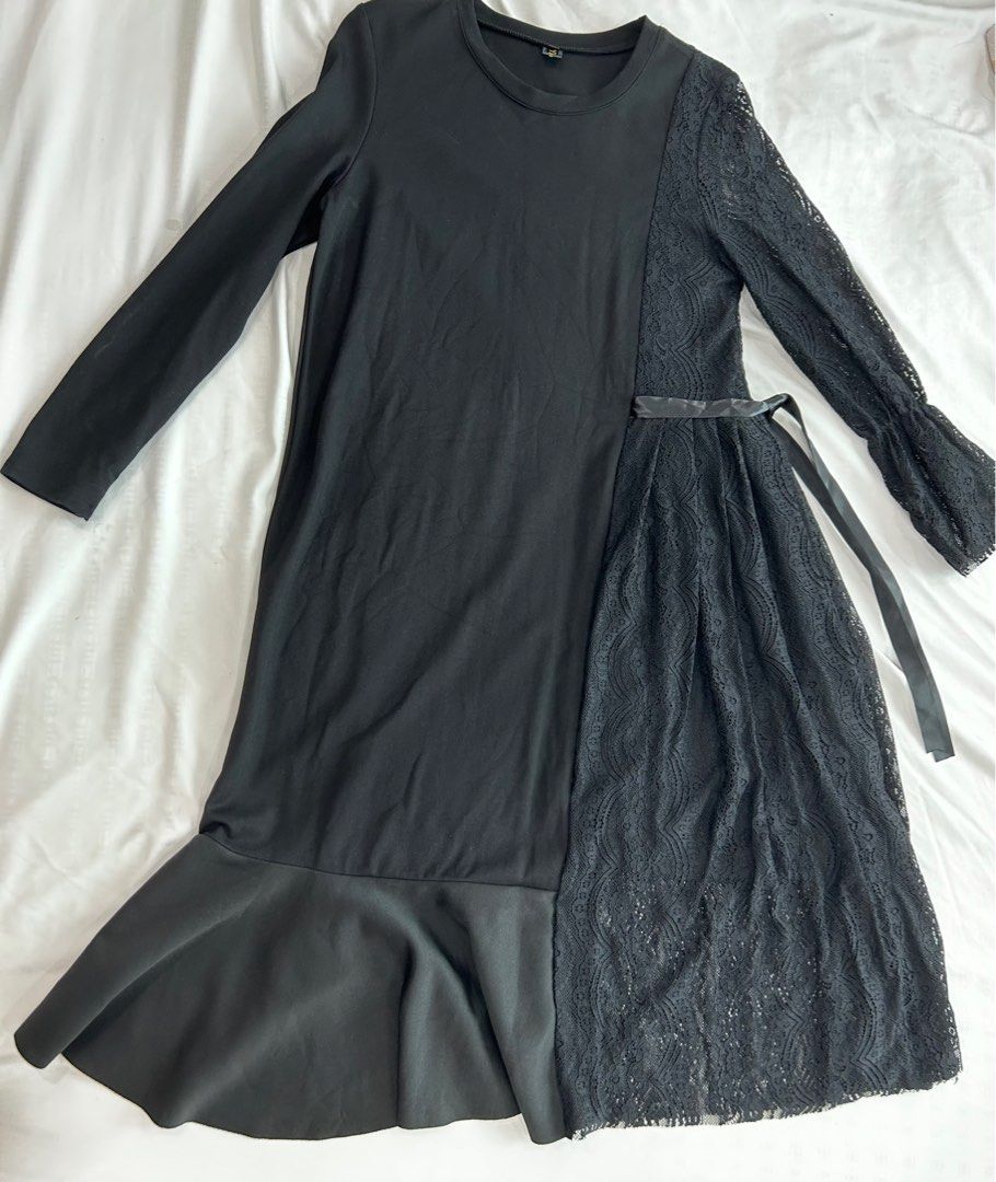 Black dinner dress, Women's Fashion, Dresses & Sets, Dresses on Carousell