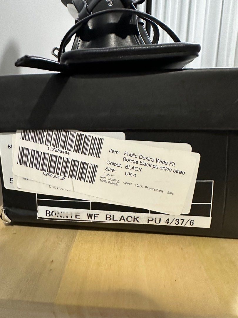 Public desire cheap black heels