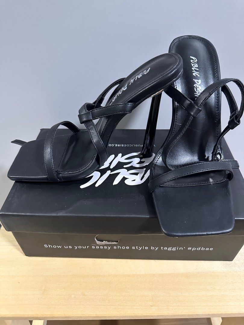 Public desire outlet sandal heels