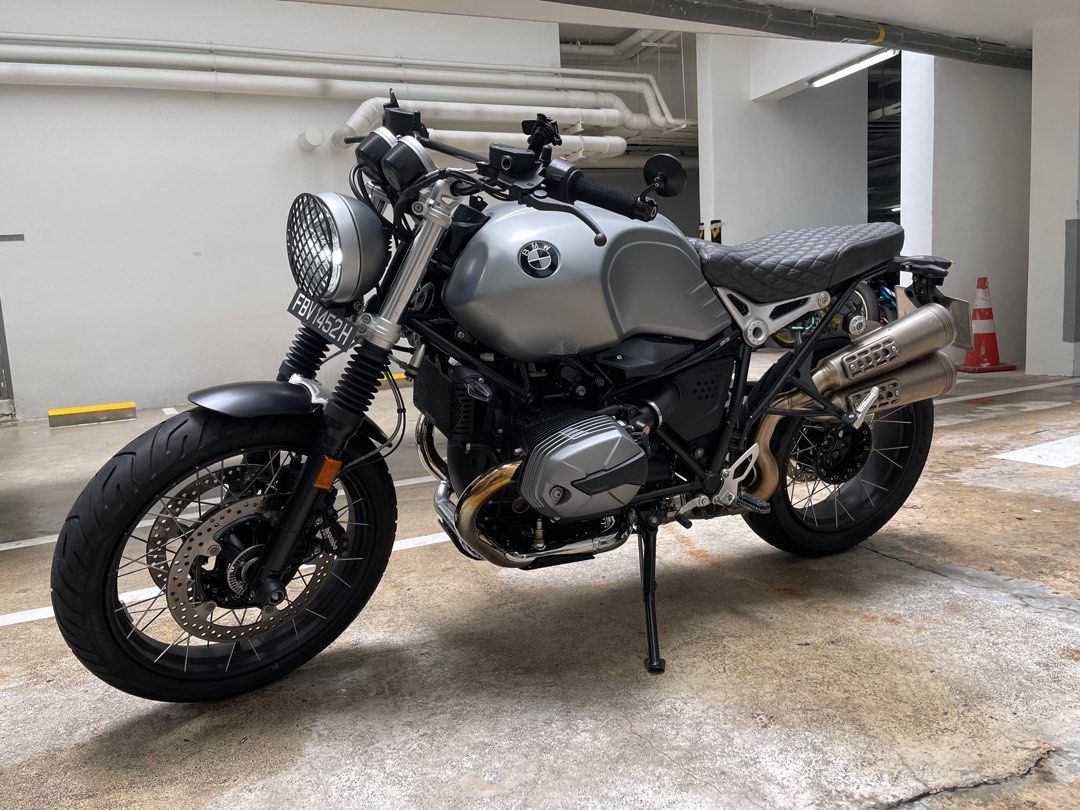 BMW R9T Scrambler (2000km) in mint condition., Motorcycles, Motorcycles ...