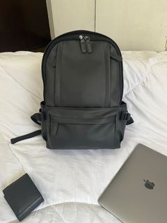 BRAND NEW & ORIGINAL Classic Black Leather Backpack FOR P998 ONLY