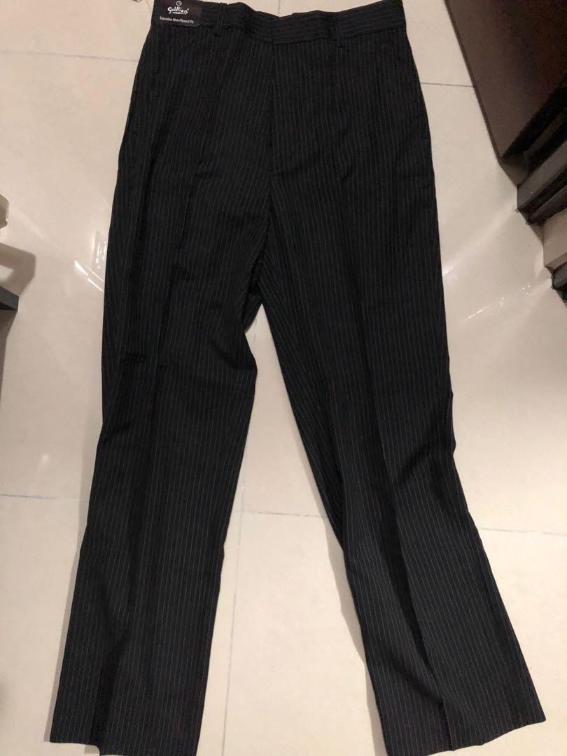 Chino pinstripe black cheap