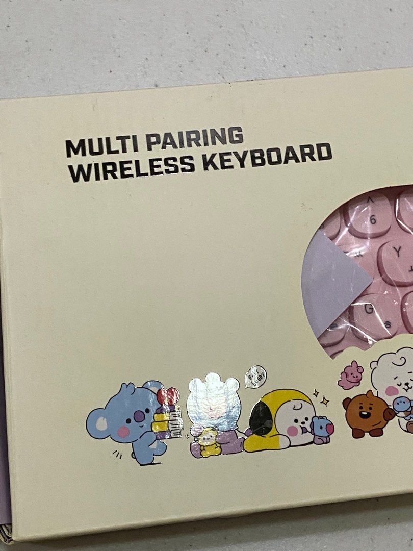 BRAND NEW Royche BT21 RJ Wireless Keyboard (Category: Computer Keyboard) located in Quezon City. Submitted by closetofcoco (Listing ID 1256499014, Image 3). Description: Brand new.