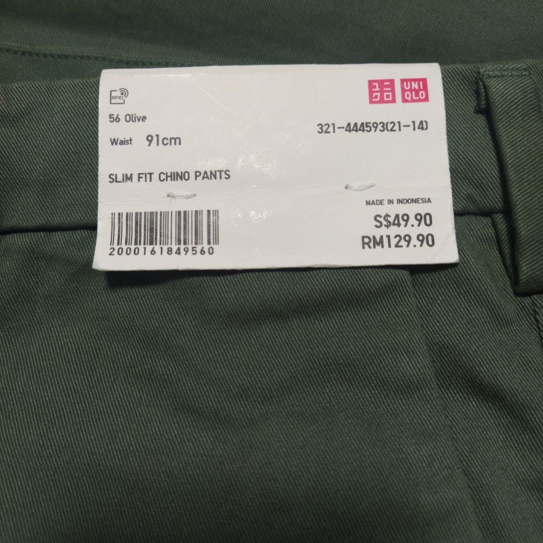 maxwear olive pants, Men's Fashion, Bottoms, Chinos on Carousell