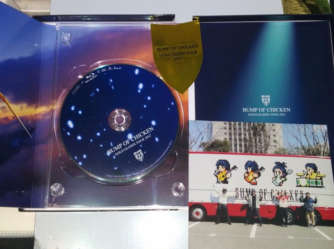 BUMP OF CHICKEN GOLD GLIDER TOUR 2012 初回限定版Blu-ray, 興趣及