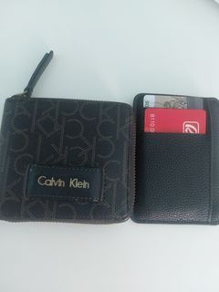 Bundle Wallet ( ck original and leather card holder)