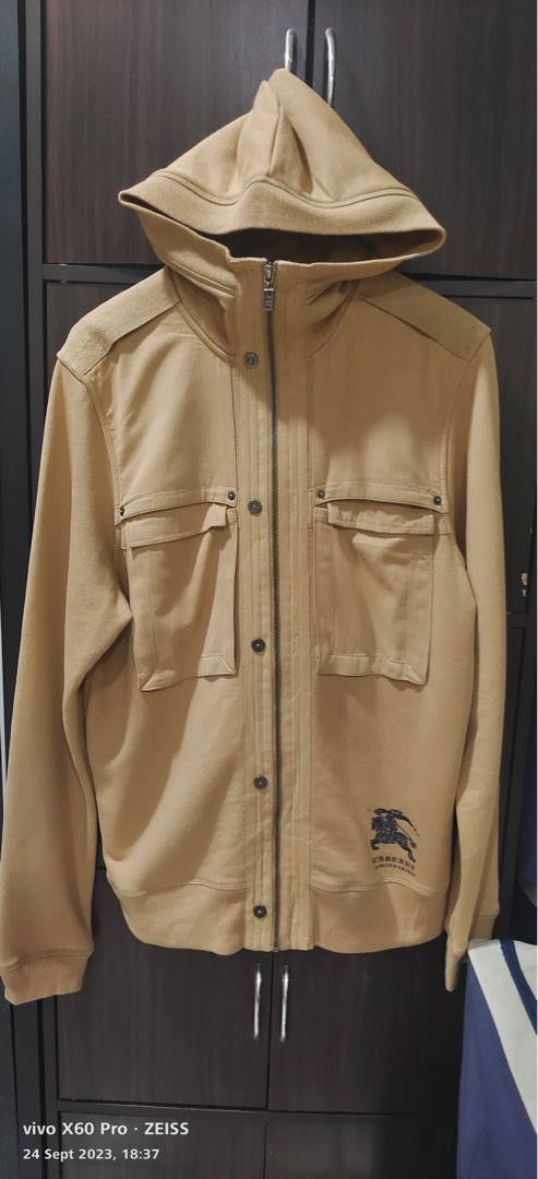 Burberry online hooded parka