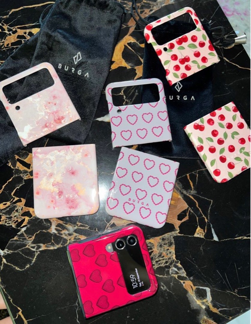 Burga Original Samsung Galaxy Z flip 4 Phone case, Mobile Phones