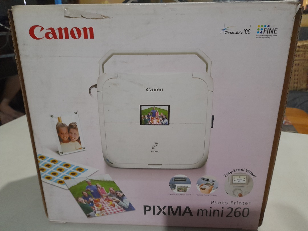 Canon Pixma Mini260 - Fiche technique 