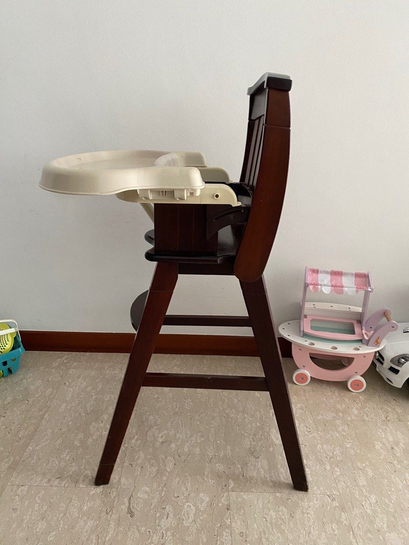 Carters wooden 2025 high chair