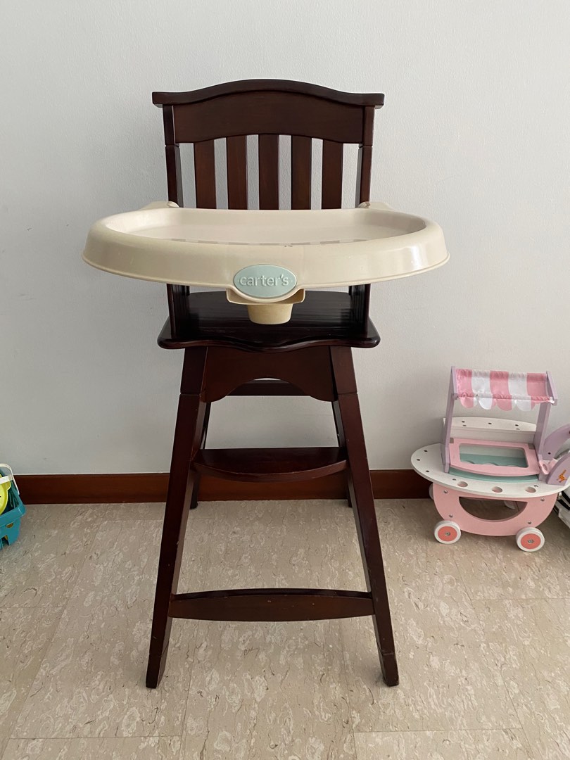 Carters wooden shop high chair