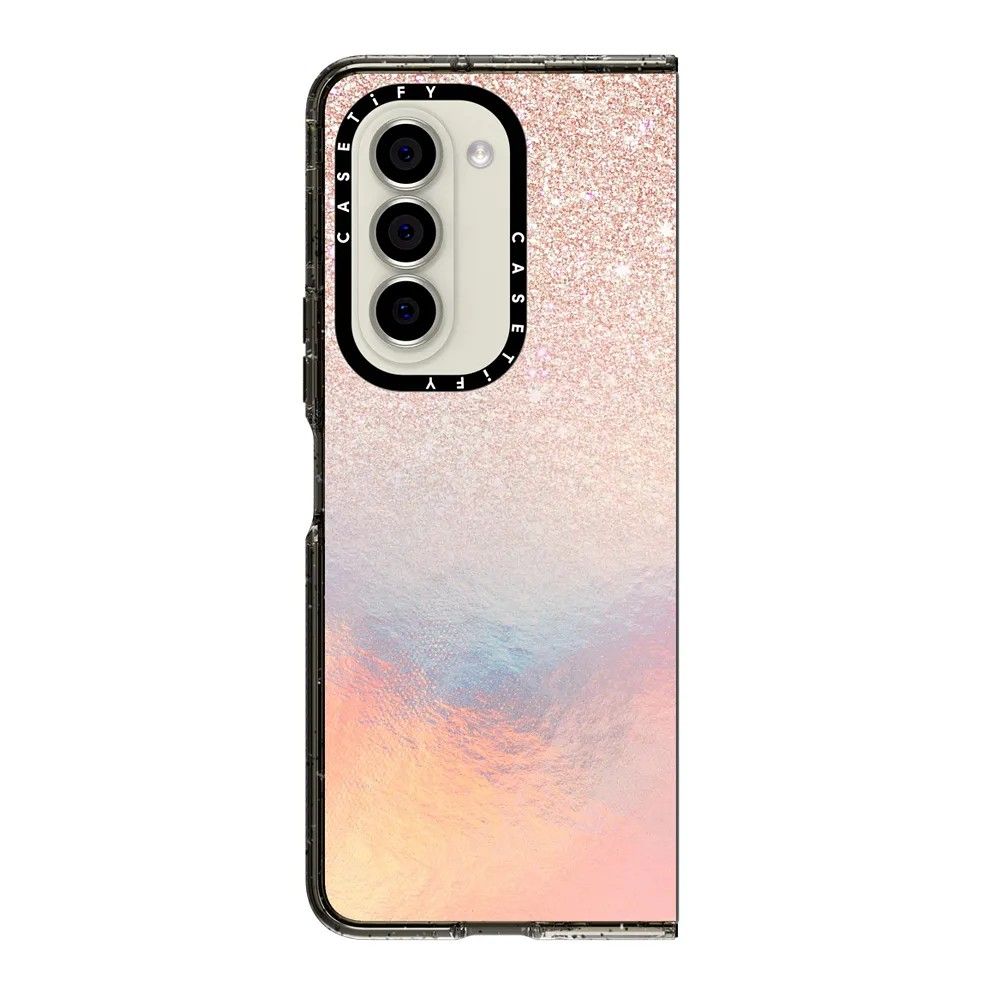 Z Fold 5 Glitter Case for Samsung Galaxy Z Fold5 5G Phone Case for Women  Girls