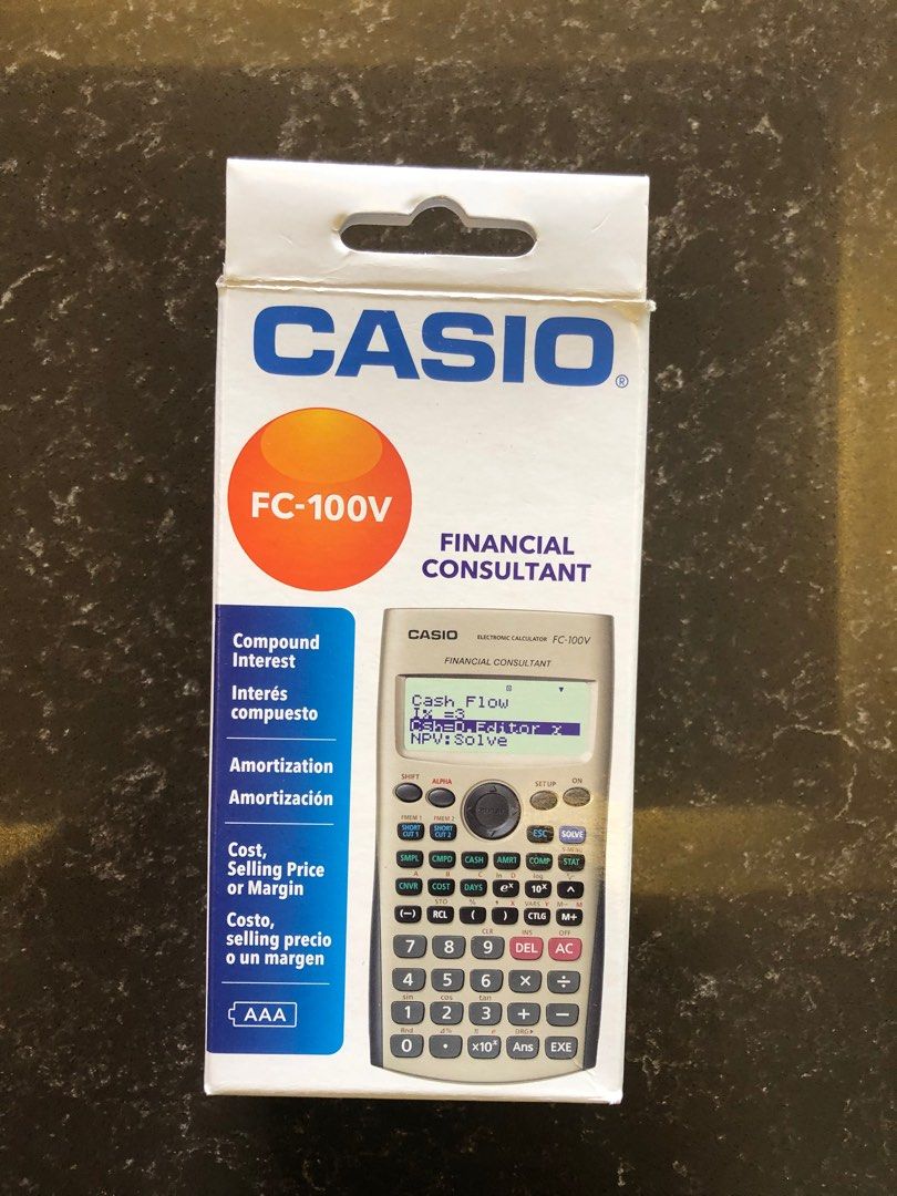 casio financial calculator fc 100V Computers Tech Office