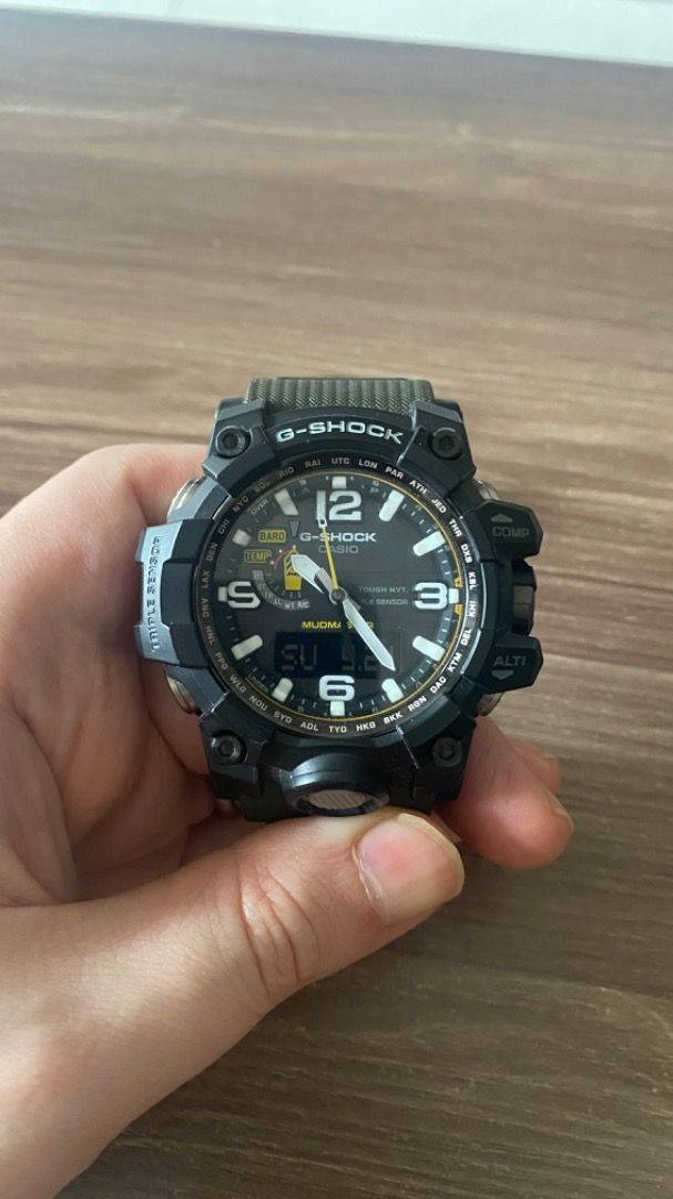 Casio g shock sales gwg 1000 1a3 mudmaster