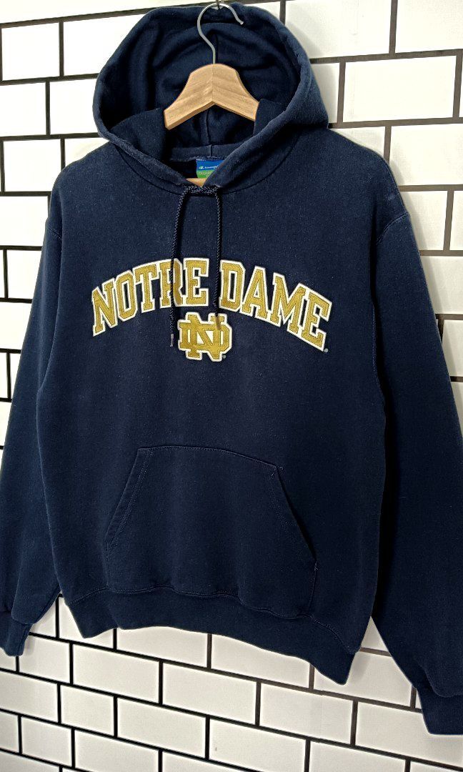 Champion NOTRE DAME Hoodies Men s Fashion Tops Sets Hoodies