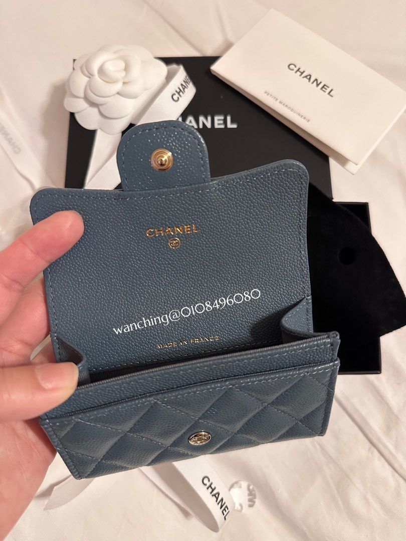 Chanel CF card holder, Luxury, Bags & Wallets on Carousell