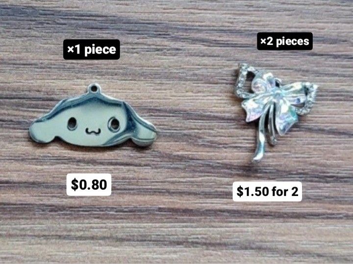Cheap photo outlet charms