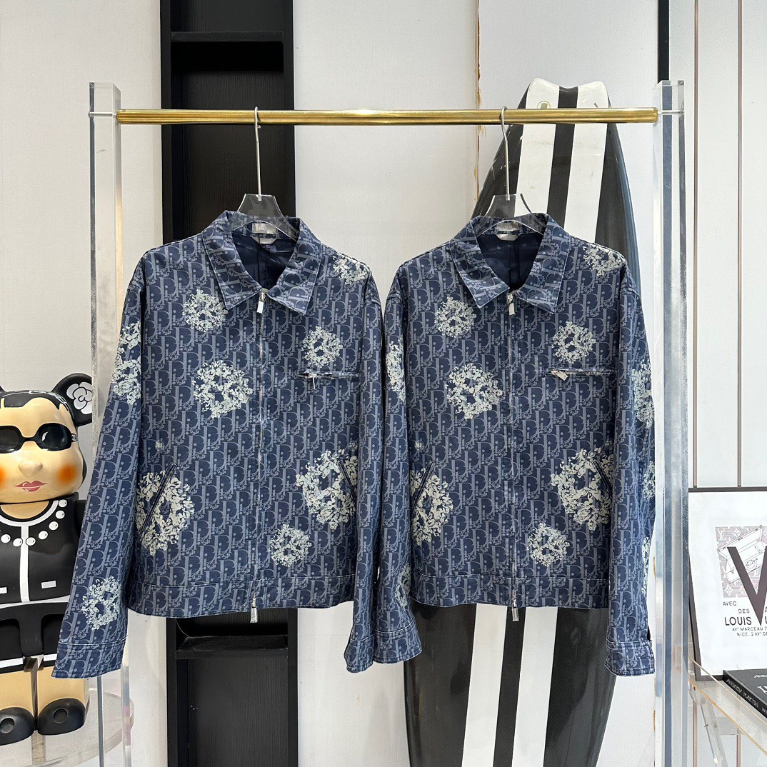 Christian dior hot sale denim jacket