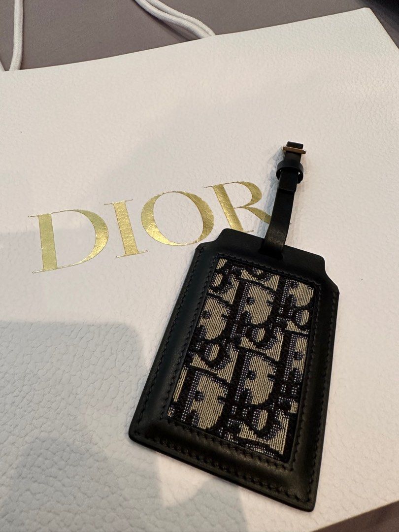 Christian Dior Luggage Tag