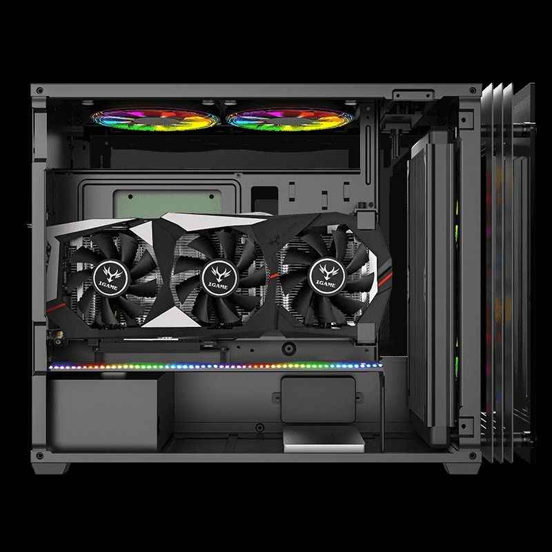 CLEARANCE | GAMEMAX STRATOS ITX PC CASING CHASSIS | ITX MOBO ATX PSU ...