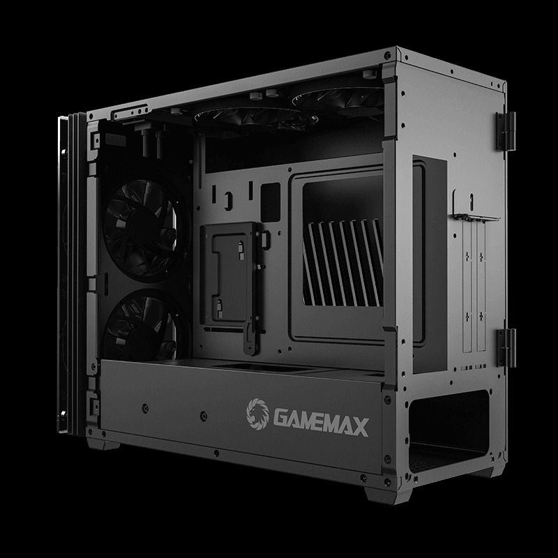 CLEARANCE | GAMEMAX STRATOS ITX PC CASING CHASSIS | ITX MOBO ATX PSU ...