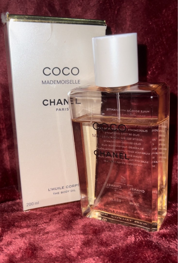 Coco CHANEL Mademoiselle Body Oil, Beauty & Personal Care, Fragrance