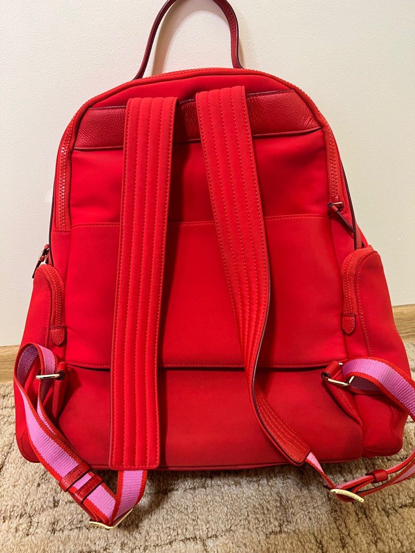 Cole Haan Red Backpack Women s Fashion Bags Wallets Backpacks on Carousell