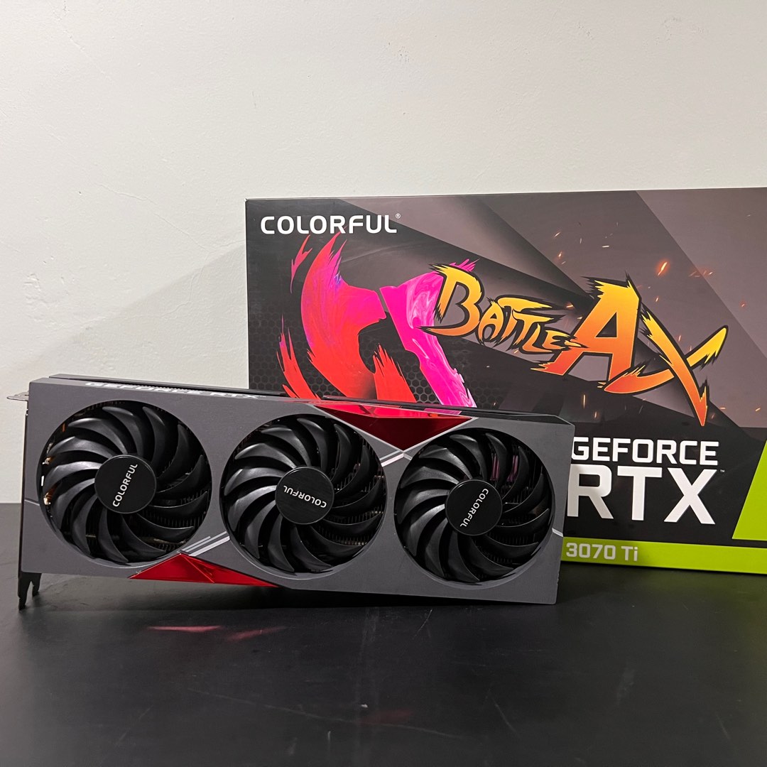 Colorful RTX 3070Ti BattleAx 8GB, Computers & Tech, Parts & Accessories ...