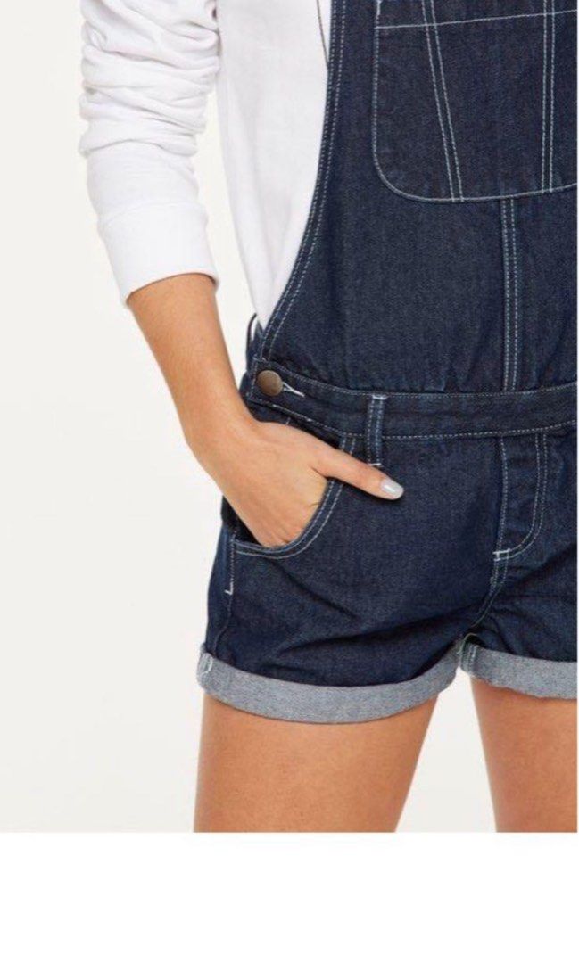 Cotton on Denim overall, Women's Fashion, Dresses Sets, Rompers