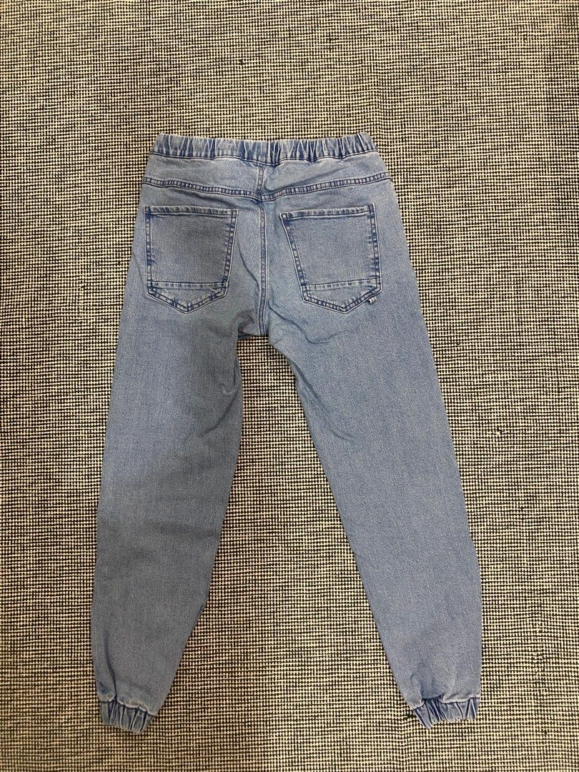 Cotton on denim joggers deals
