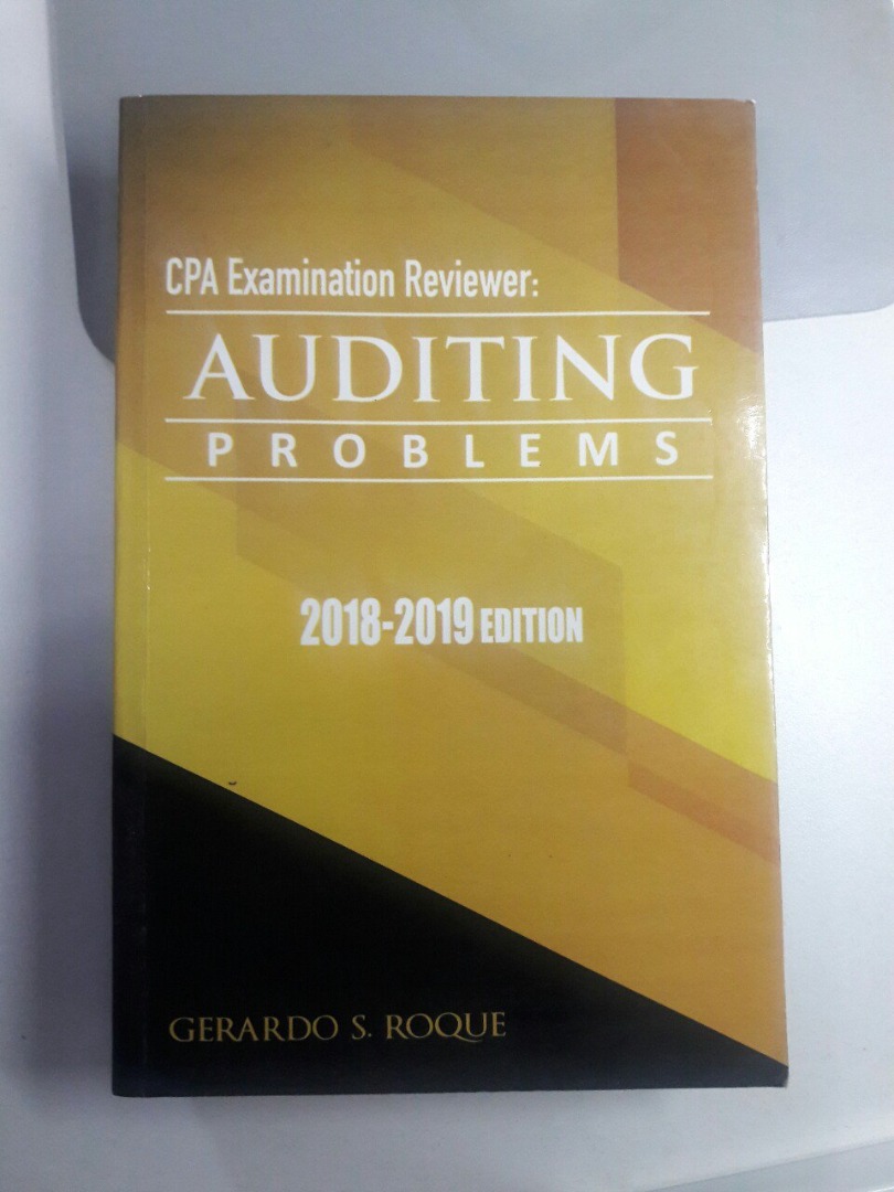 CPA Reviewer Auditing Problem Roque, Hobbies & Toys, Books & Magazines ...