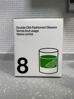 Crate & Barrel Double Old-fashioned Glasses